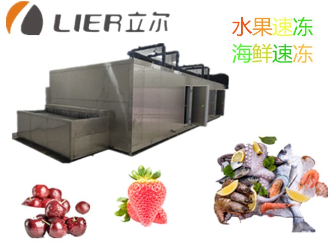 隧道式速凍機海參速凍